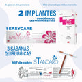 Kit DIU EasyCare + Implante Levonorgestrel DKT — bundle médicos recurrentes, regalo 50 DIU Standard y sábanas quirúrgicas Diprogyn