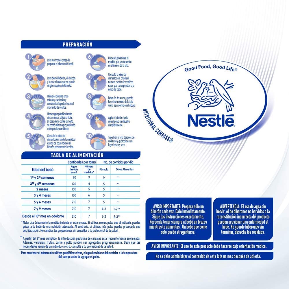 NAN® A.R. Alimento para lactantes con regurgitaciones