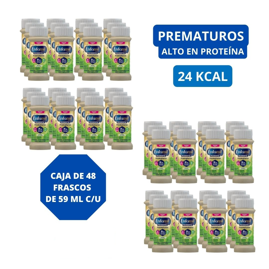 ENFAMIL® Prematuros Alto en Proteina 24 kcal 48 frascos