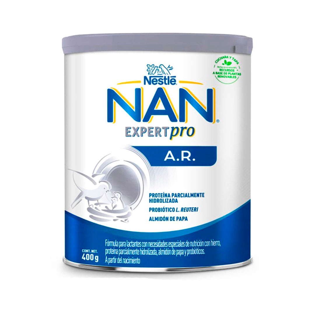 NAN® A.R. Alimento para lactantes con regurgitaciones