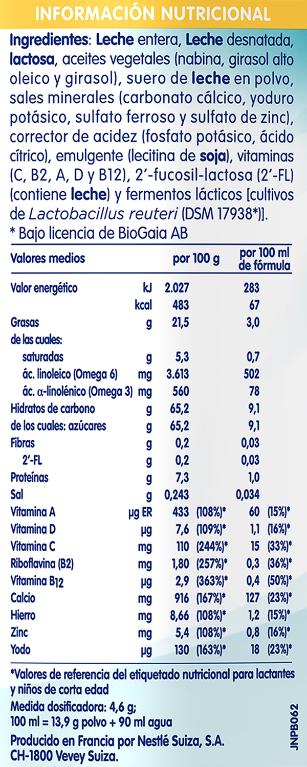 NAN® OPTIPRO 3 de 1 a 3 años - 400g/800g