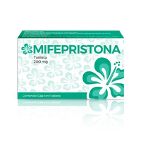 Mifepristona 200mg DKT — antiprogestágeno para evacuación uterina y regulación menstrual, uso clínico profesional