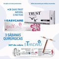Kit EasyCare + Condón Trust DKT — anticoncepción doble método, regalo 50 DIU Standard y sábanas