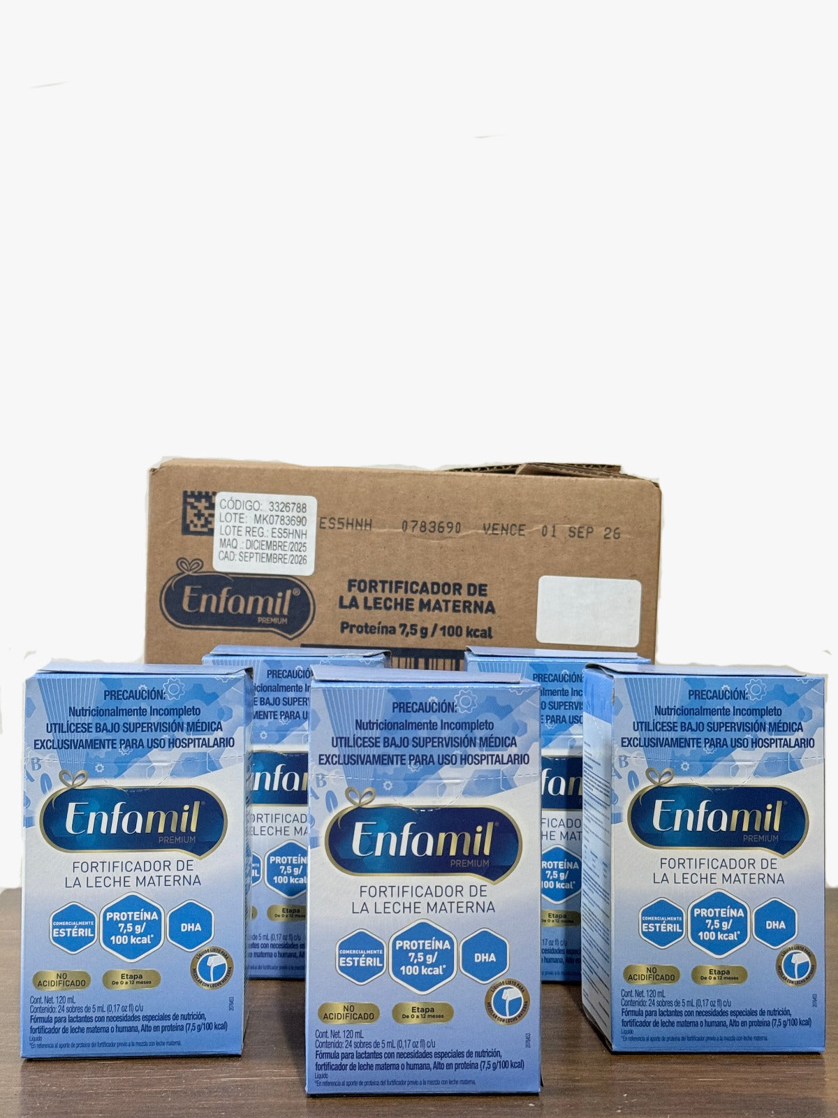 Enfamil Premium Fortificador de la Leche Materna 120 sobres de 5 mL Mead Johnson 