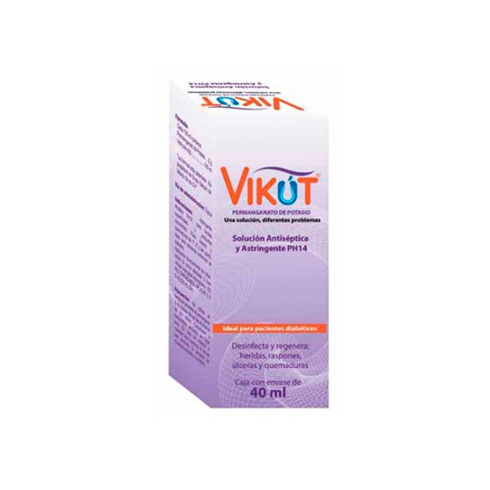 VIKUT (solucion atiseptica y astringente) envase de 40 ml