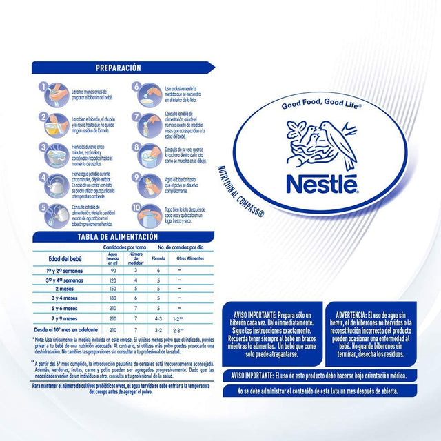 NAN® A.R. Alimento para lactantes con regurgitaciones