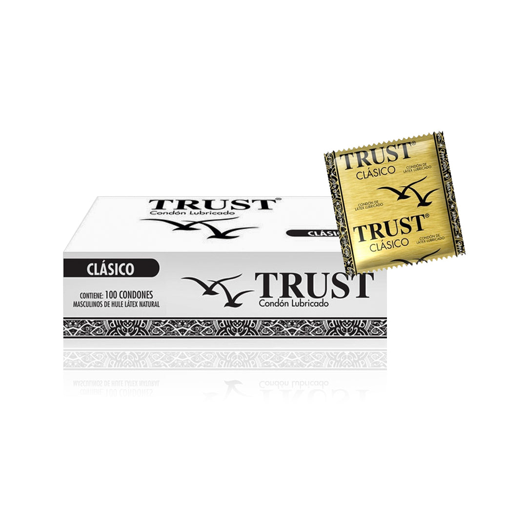 Preservativo TRUST® Clásico (Caja con 100 piezas)